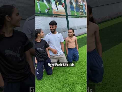 Eight pack abs kids my bro #ytshorts