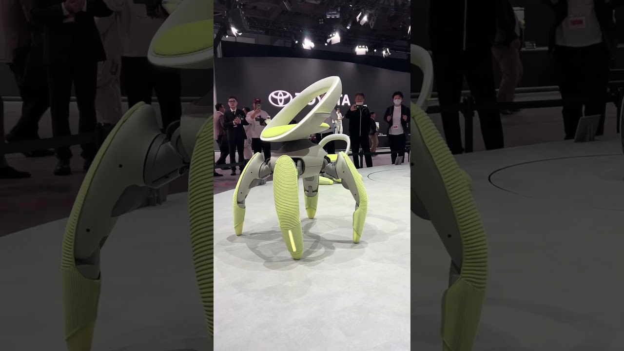 Toyota Introduces 'Walk Me' Robotic Chair to Assist Mobility