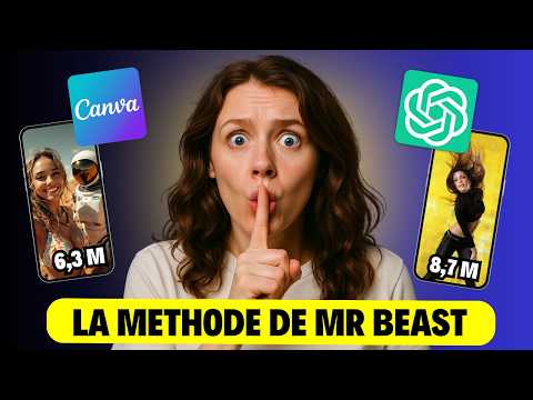 J’ai créé 100 vidéos en 10 min avec ChatGPT et Canva (GRATUIT et AUTOMATIQUE)