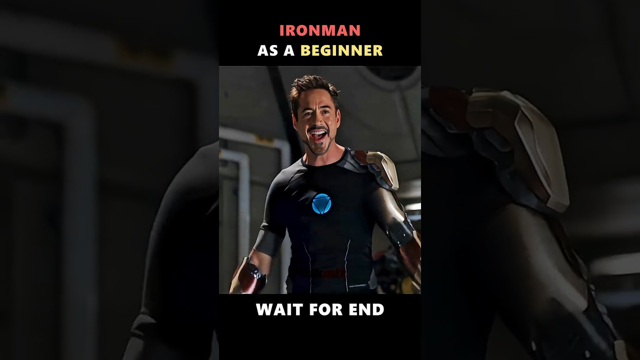 Iron Man Transformation: Noob to Pro 💥