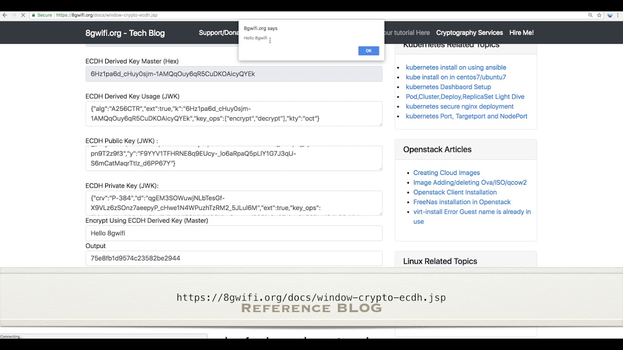 Web Crypto API: ECDH Key Generation & AES Encryption 🔐