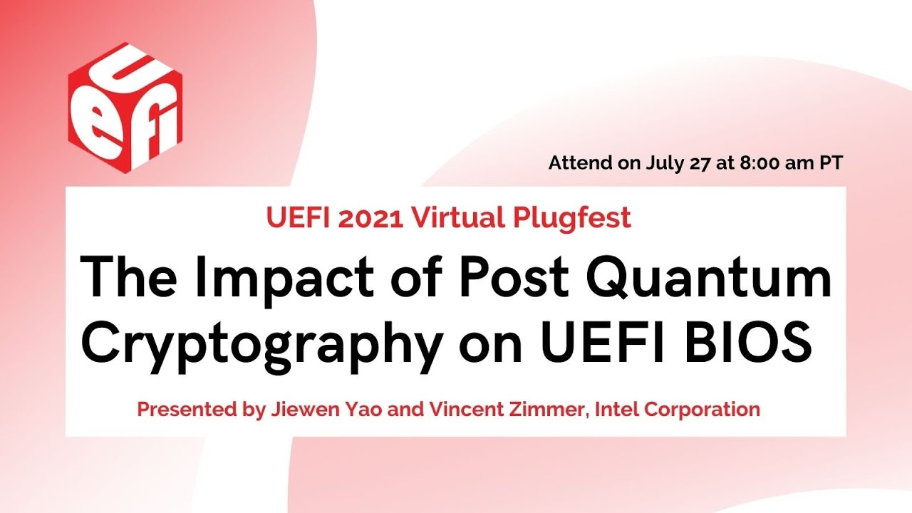 How Post-Quantum Cryptography Will Secure UEFI BIOS Against Quantum Threats 🔐