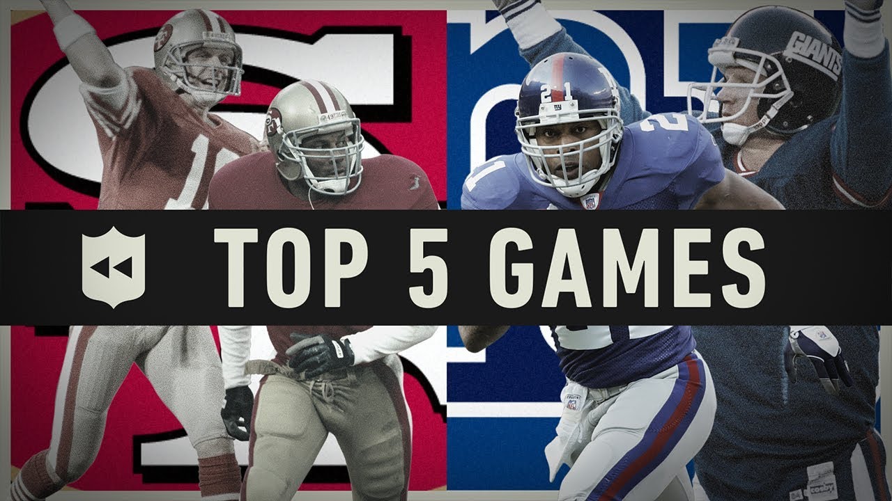 Top 5 Epic Giants vs. 49ers Battles in NFL History 🏈