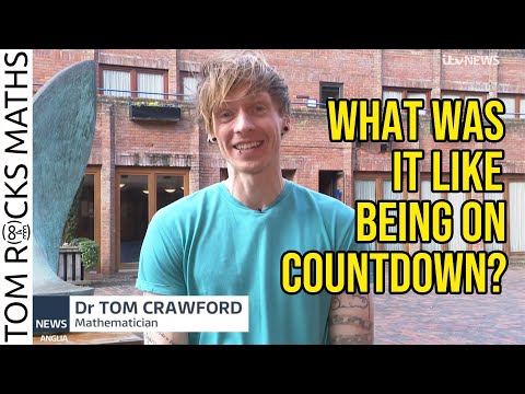 ITV News - Dr Tom Crawford on Countdown