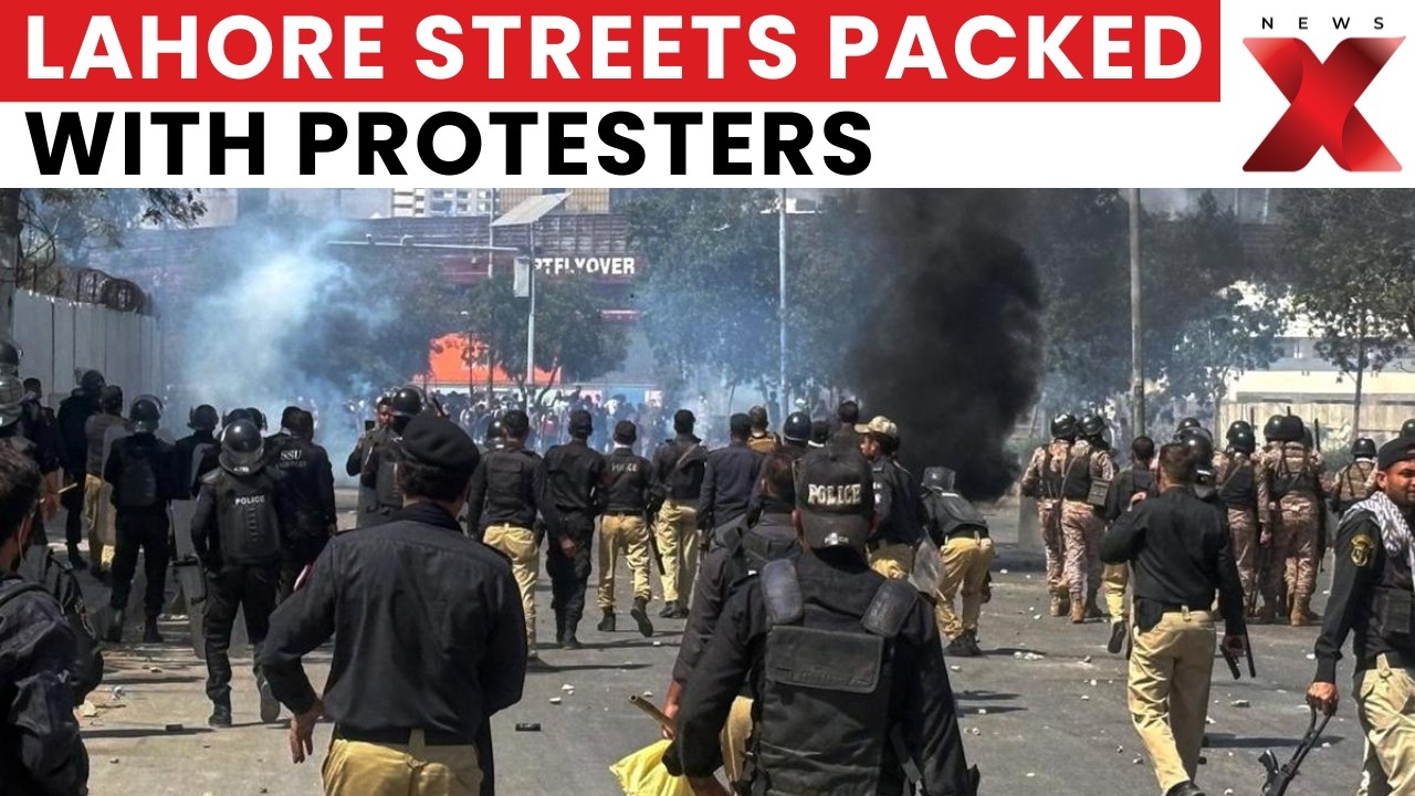 Pakistan Protest: Crowd Blocks US Consulate in Lahore 🇵🇰