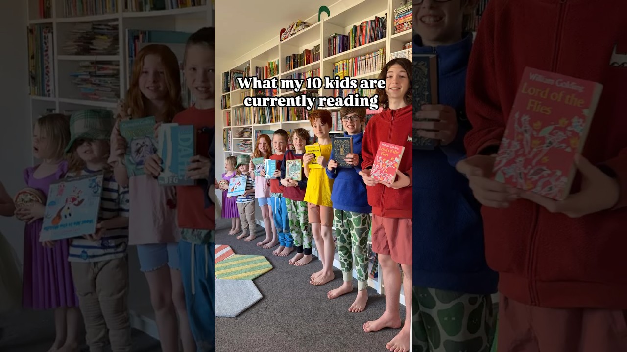 What My 10 Kids Are Reading! 📚
