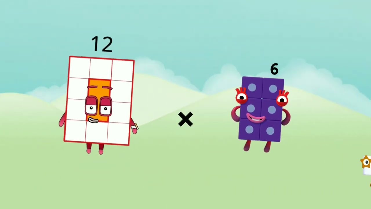 Meet the mathblocks multiplication by 12 | learn to count @educationalcorner110 #mathsforkids