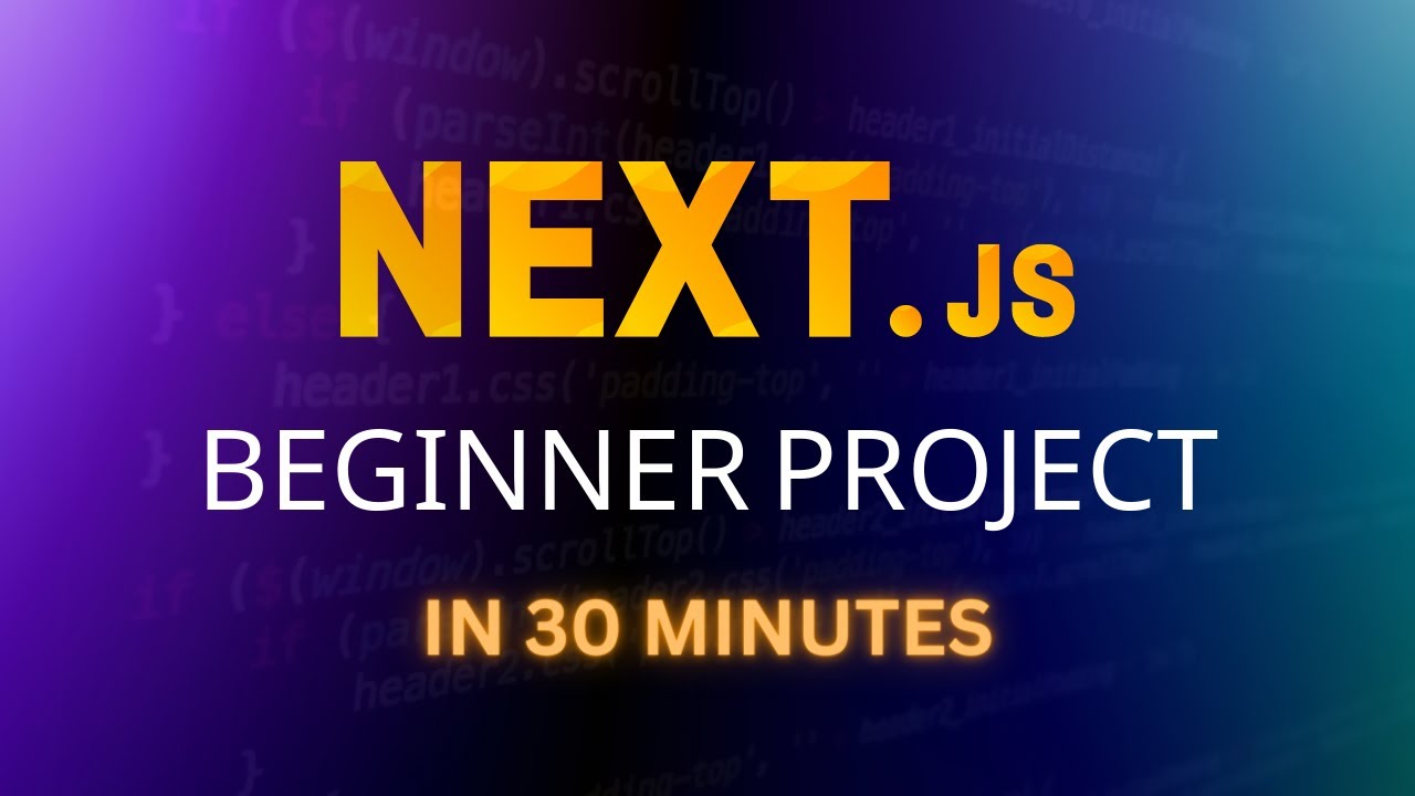 NextJS 13 Beginner Project Tutorial 🚀
