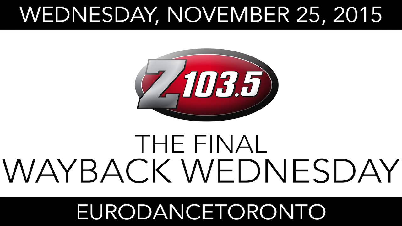 Z103.5's Final Wayback Wednesday - Eurodance Edition