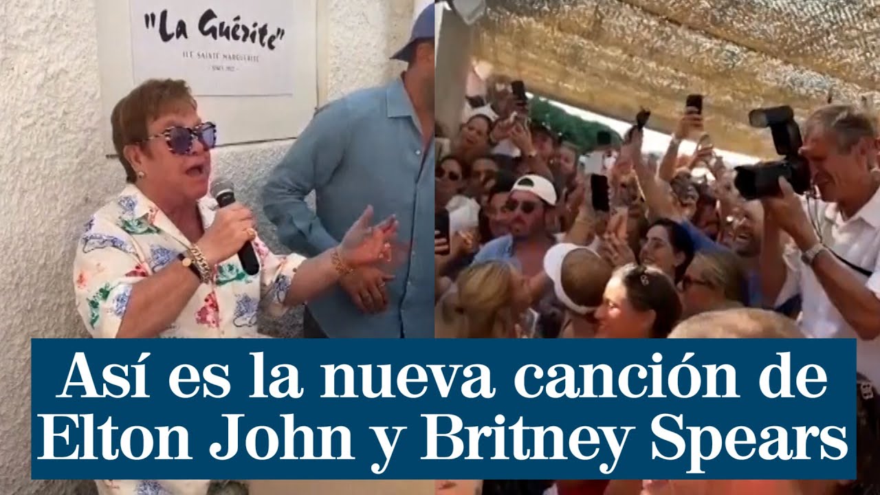 Elton John y Britney Spears lanzan 'Hold Me Closer' 🎶