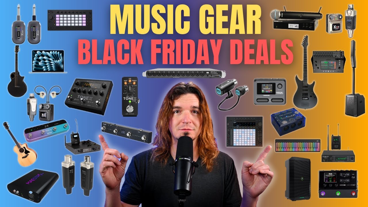 Best MUSIC GEAR DEALS for Live Musicians - Black Friday 2025