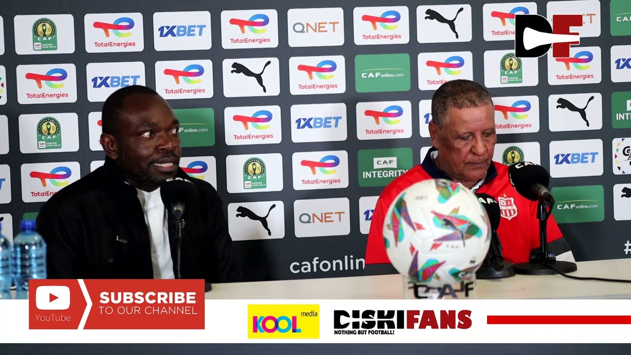 Abdelkader Amrani Reacts to CR Belouizdad's Narrow 2-1 Defeat Against Orlando Pirates ⚽