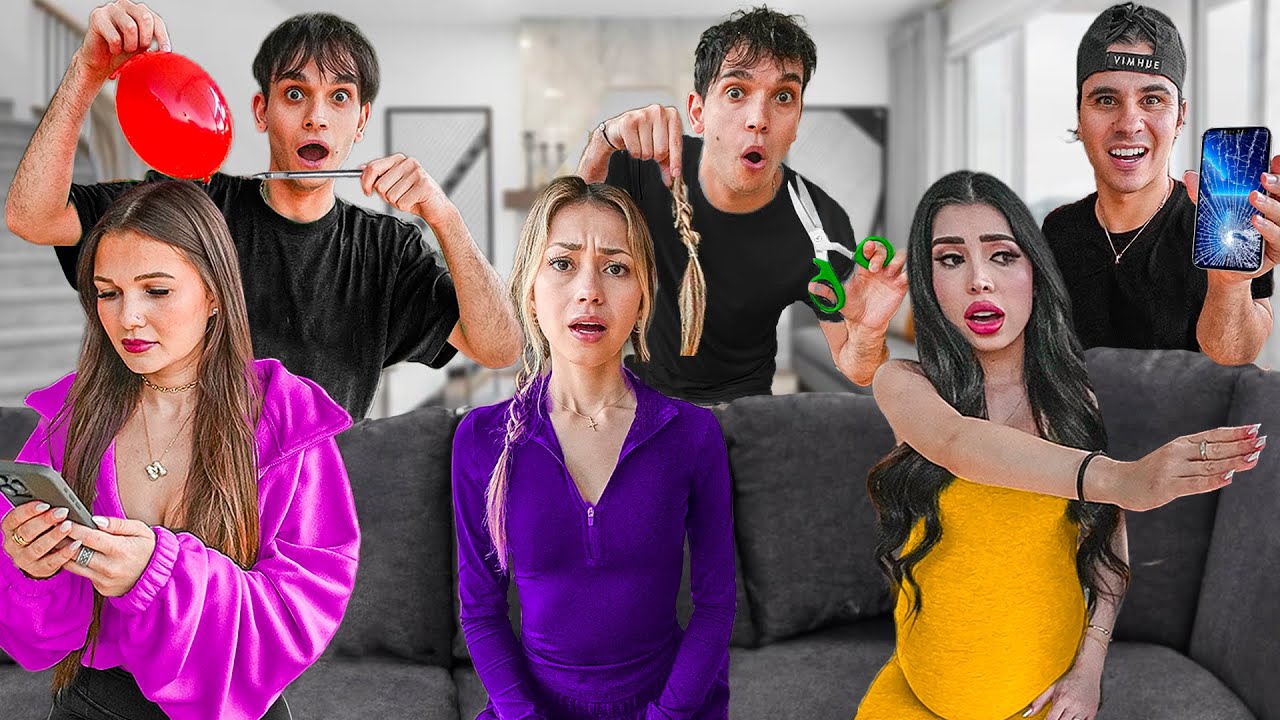 24-Hour Girlfriend Prank Challenge! Who Got the Madest? 😜