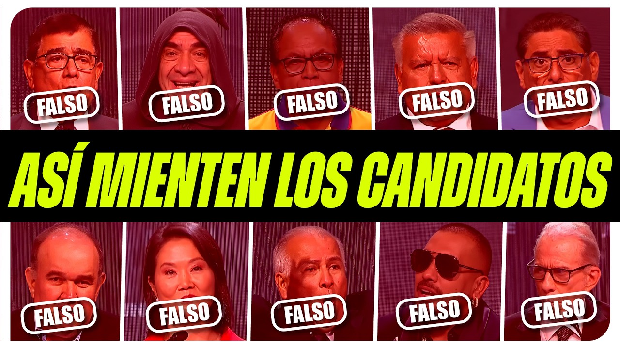 25 Mentiras de Candidatos a la Presidencia | No Votos Sin Ver
