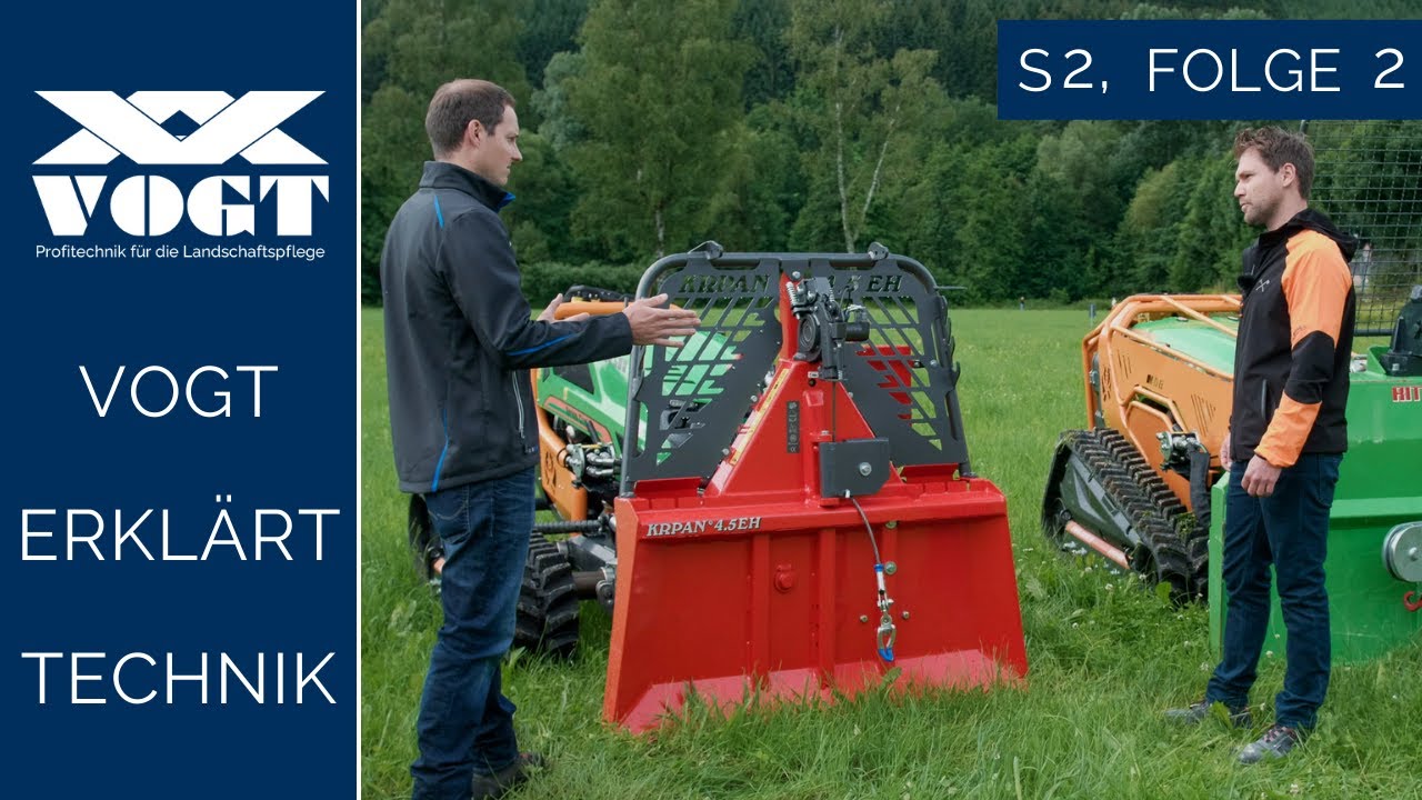 VOGT erklärt TECHNIK: Vergleich der Forst-Seilwinden für MDB Raupen – KRPAN vs. RITTER 🚜