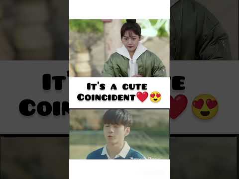 in k & c drama history 😍😂💜 what a coincident watch till  the end 😂😍  #kdrama #kpop #shorts