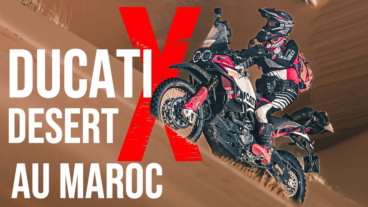Maroc en Ducati Desert X : Road Trip & Rally Raid 🏍️
