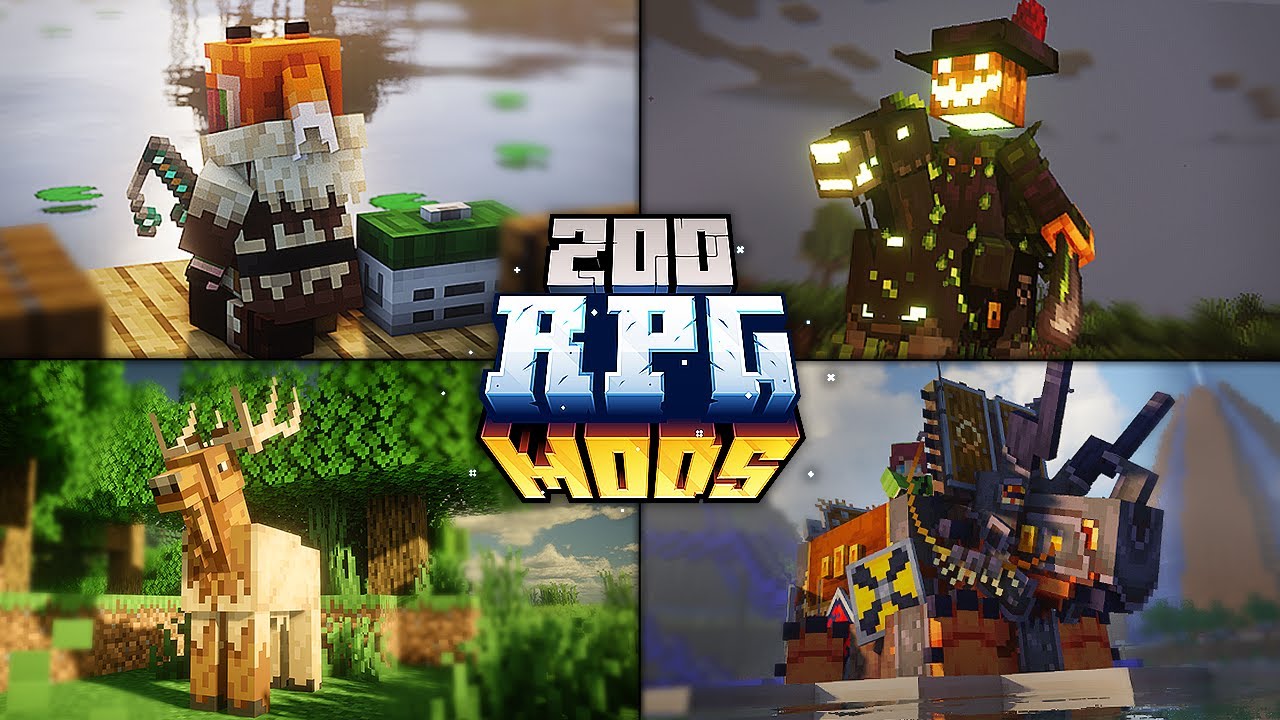 TOP 200 RPG Minecraft Mods For 1.20/1.19 | Ep.2 (2024) [Forge/Fabric]