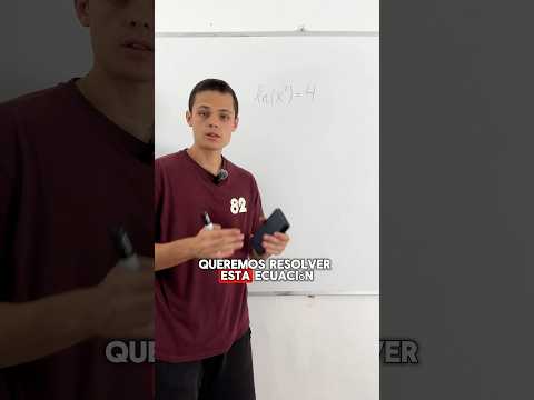 Ecuación con Logaritmos 💯