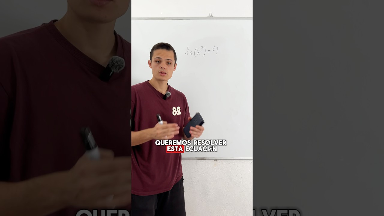 Ecuación con Logaritmos Neperianos 💯