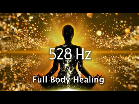 Full Body Healing Frequencies, 528Hz + 174Hz, Miracle Frequency, Pain Relief, Healing Meditation