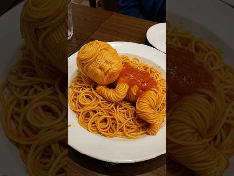 🥲not hungry #spaghetti #cursed #bodyhorror #weird #aiart #aiartist #aiartcommunity #aiartwork #ai