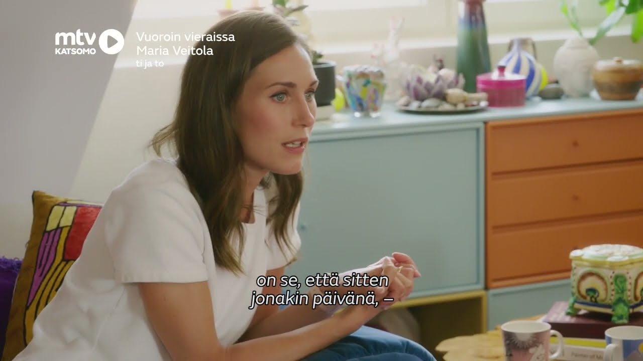 Sanna Marin Opens Up About Her Biggest Fear | Vuoroin Vieraissa on MTV Katsomo 🎙️