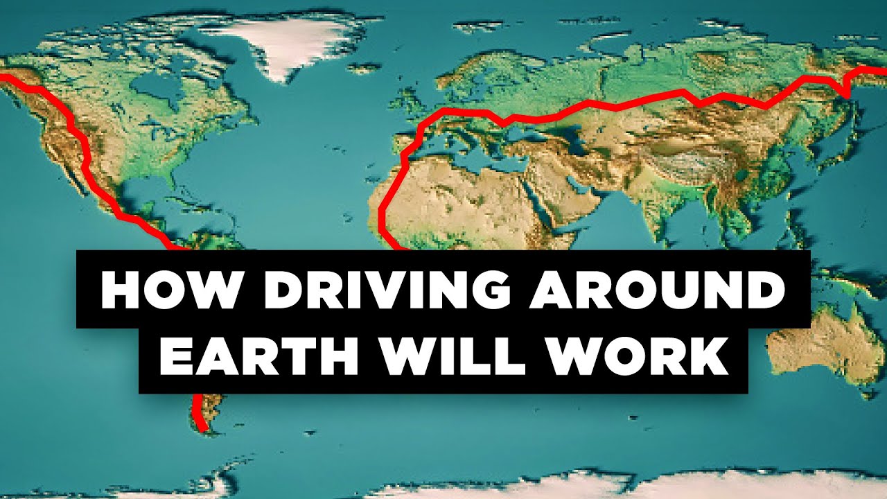 What If We Built a Road Around the World? 🌍