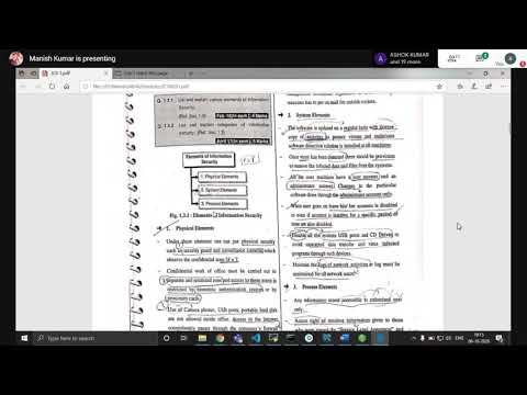 INFORMATION AND CYBER SECURITY  UNIT 1 ( ICS- UNIT 1)