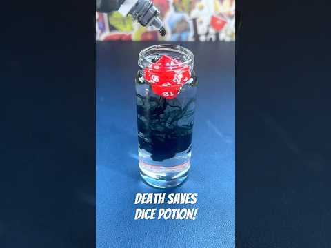 Need to roll Death Saves in #dnd? Use our magical dice potion!