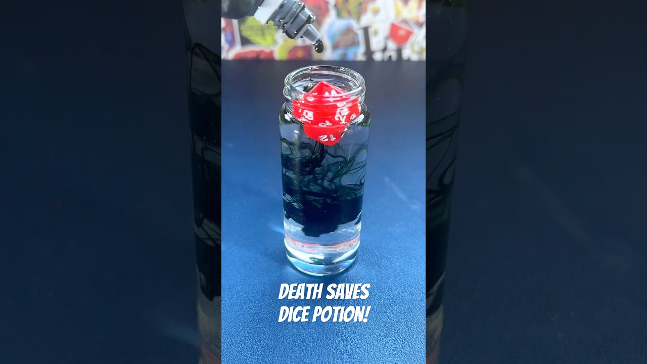 Boost Your D&D Death Saves with Our Magical Dice Potion ✨