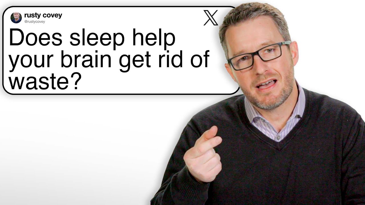 Sleep Expert Dr. Jeffrey Iliff Addresses Common Sleep Questions | Tech Support | WIRED