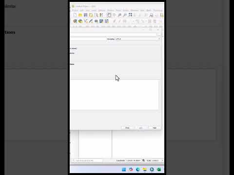 Open csv file in Qgis #geospatialtechnology #qgis #opensource  #education