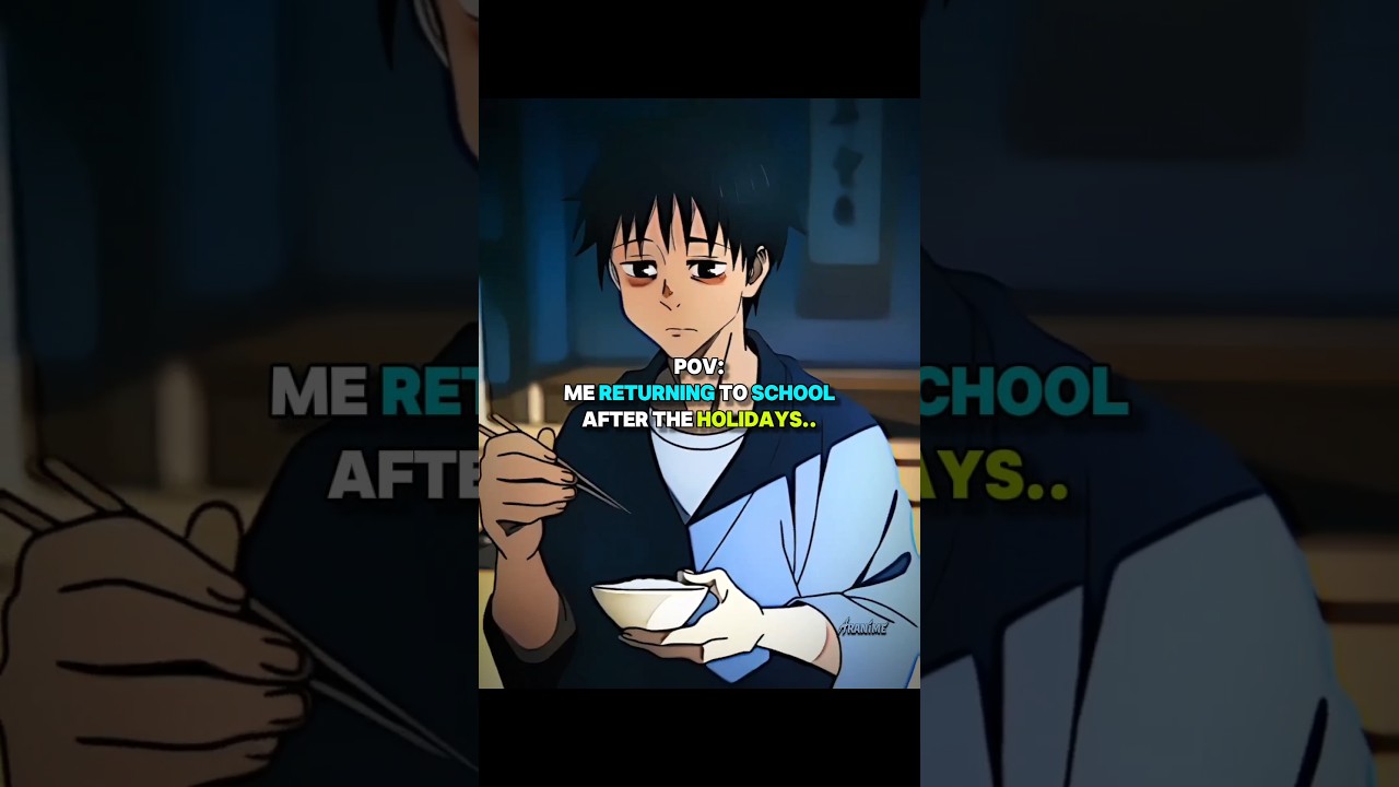 First Day Back at School 💀 | Jujutsu Kaisen & Funk Mi Camino Edit