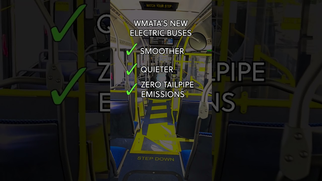 WMATA's New Electric Buses in D.C. 🚍