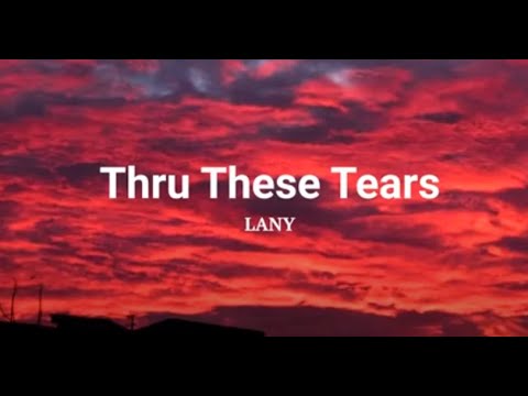 Thru These Tears by Lany 🎶