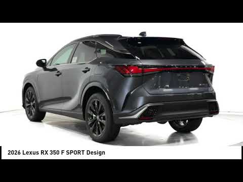 2026 Lexus RX 350 F SPORT Design in Schaumburg 🚗
