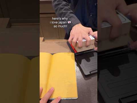 This is why I love Japan!! #travelvlog #japaneseculture #stamping