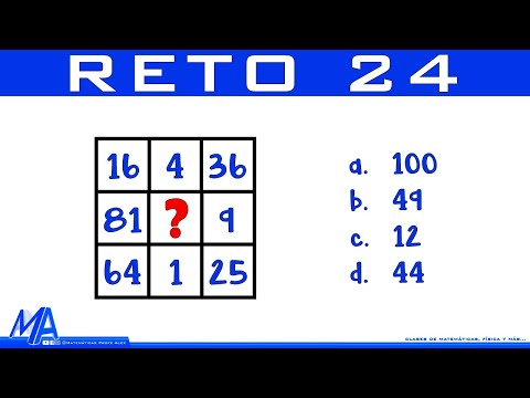 Retos matemáticos para pensar, recordar y aprender | Reto número 24