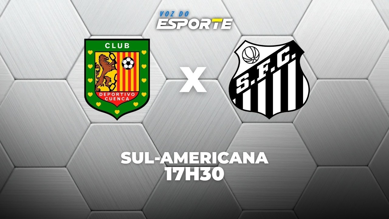 Deportivo Cuenca vs Santos AO VIVO | Sul-Americana 08/04/2026