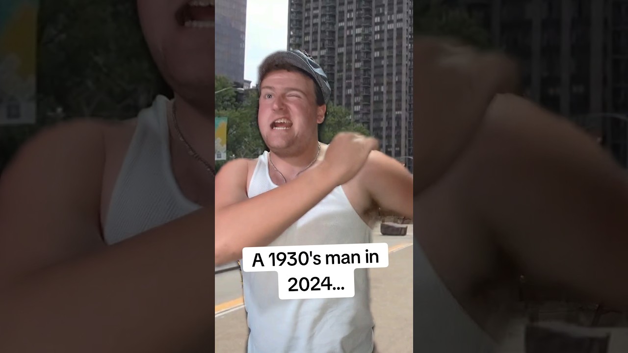 A 1930s Man Navigates 2024: Comedy Short