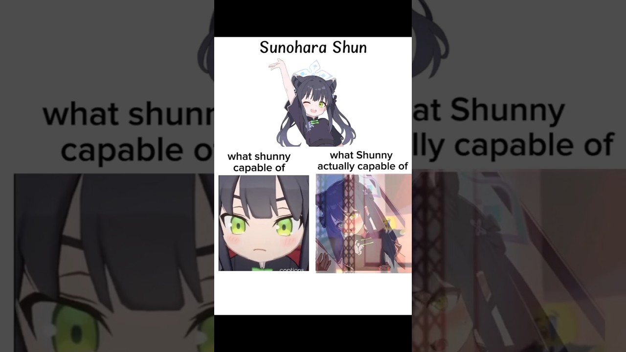 Sunohara Shumygod👀 #anime #bluearchive #waifu #shorts #animegirl #animation #sus
