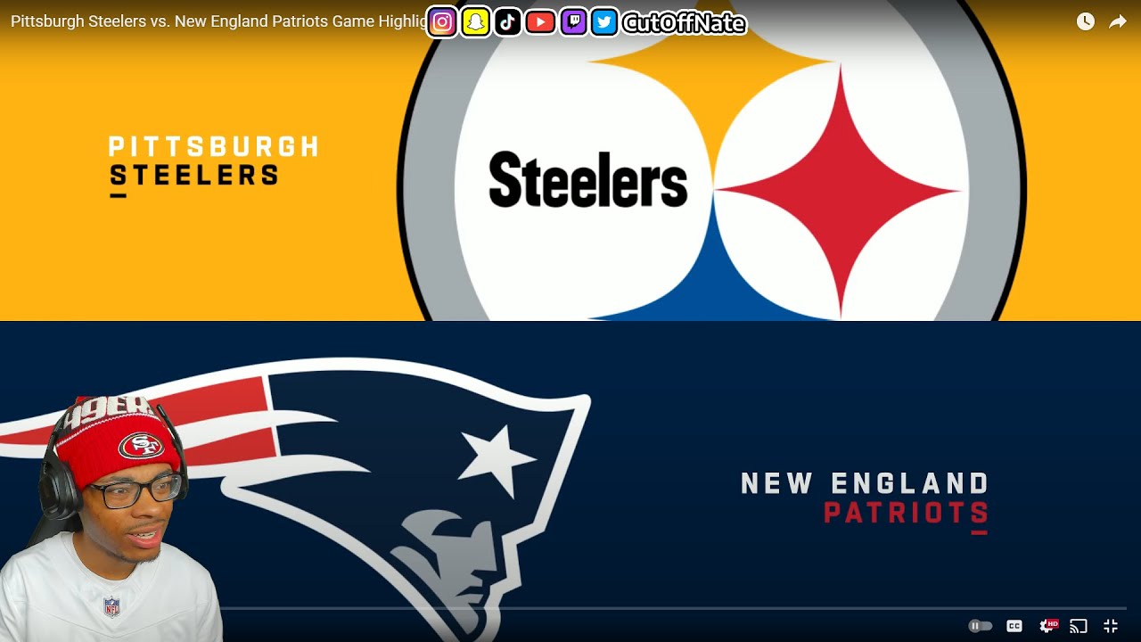 CutOffNate Reacts to Steelers vs Patriots Week 3 2025 π