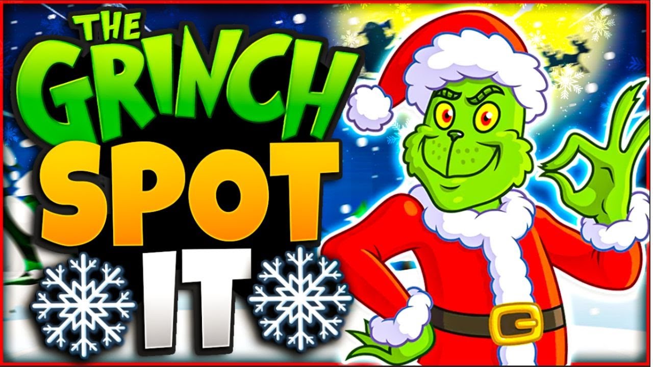 Find the Grinch & Dance 🎄 Christmas Brain Break