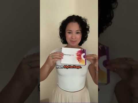 Unboxing a MyHeritage DNA Test Kit