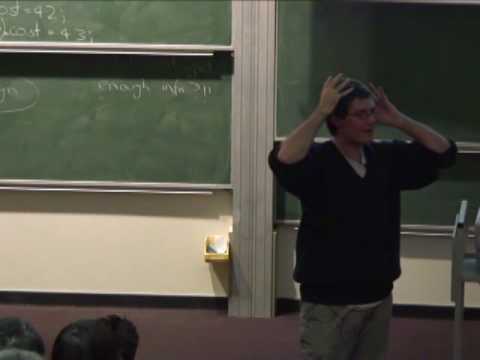 Lecture 32: Steganography (hidden messages) - Richard Buckland UNSW
