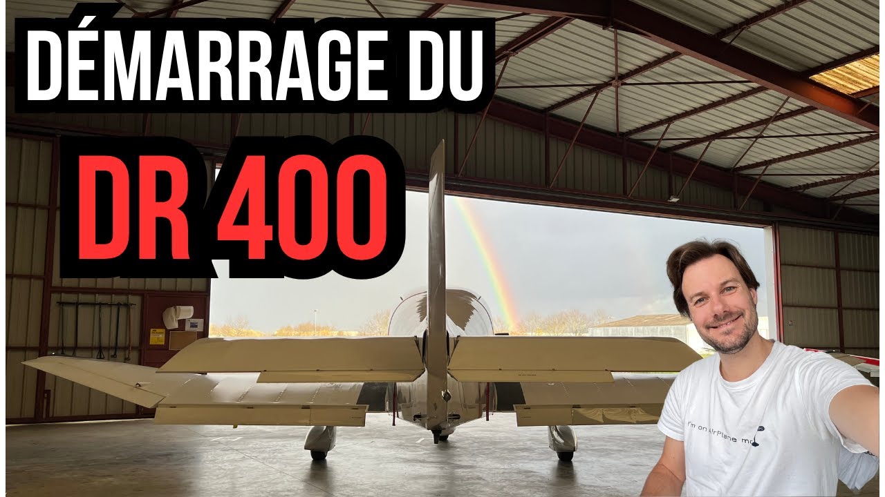 Comment démarrer un avion léger type DR400 ?
