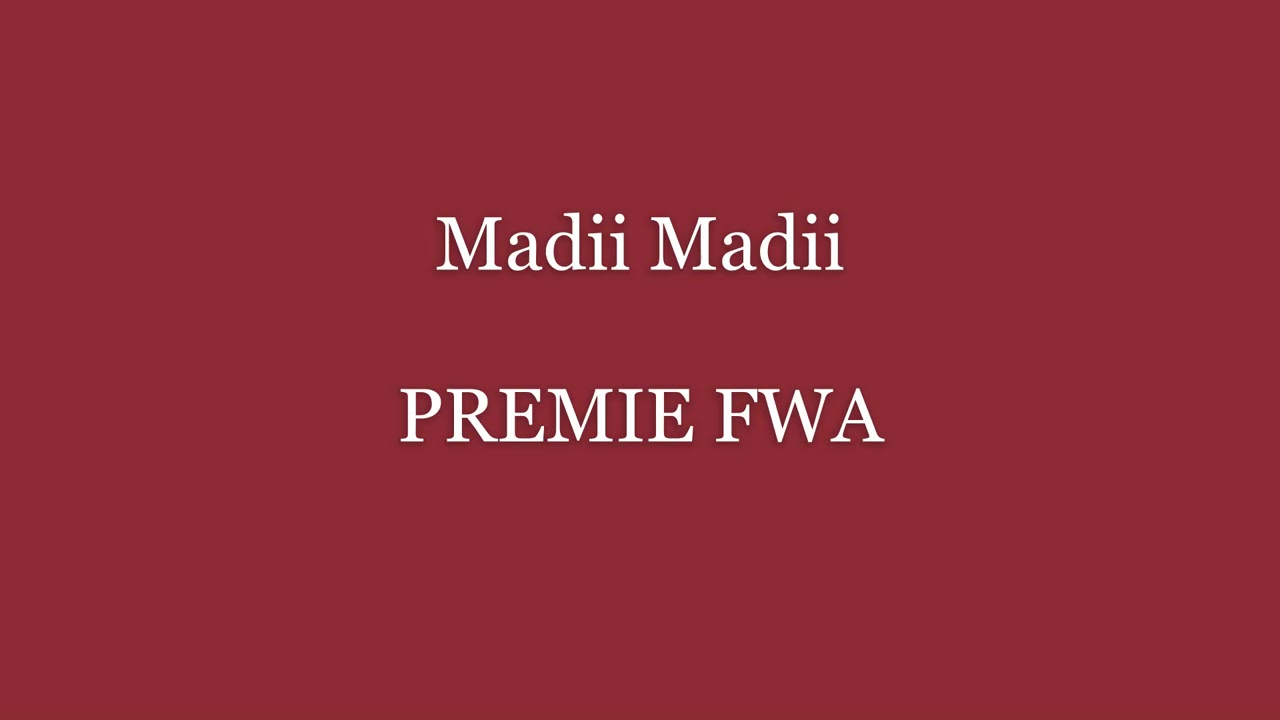 Madii Madii Premie Fwa (Audio) from Verite Album
