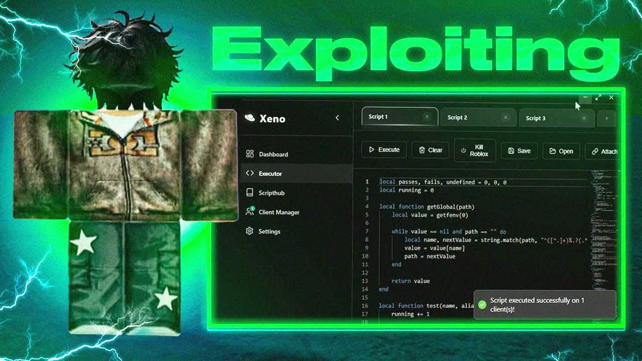 Roblox XENO Web Exploit Script (Free & No Key) ๐