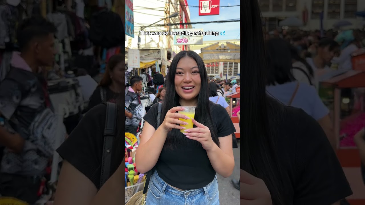 Everything I ate for $7 at Quiapo Market 🍢🥣💗